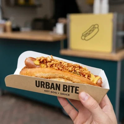 hotdog schalen bedruckt logo 6